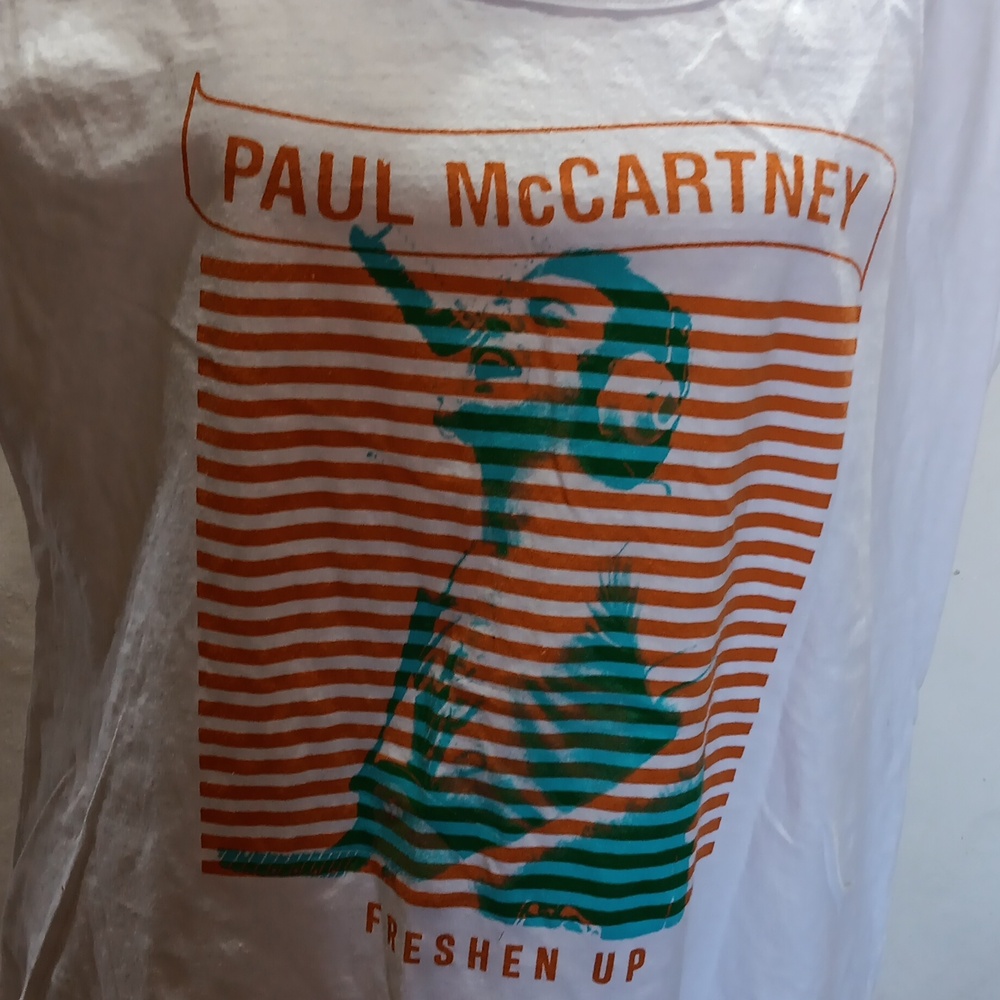 Paul McCartney Freshen Up Tank TopSize 2x